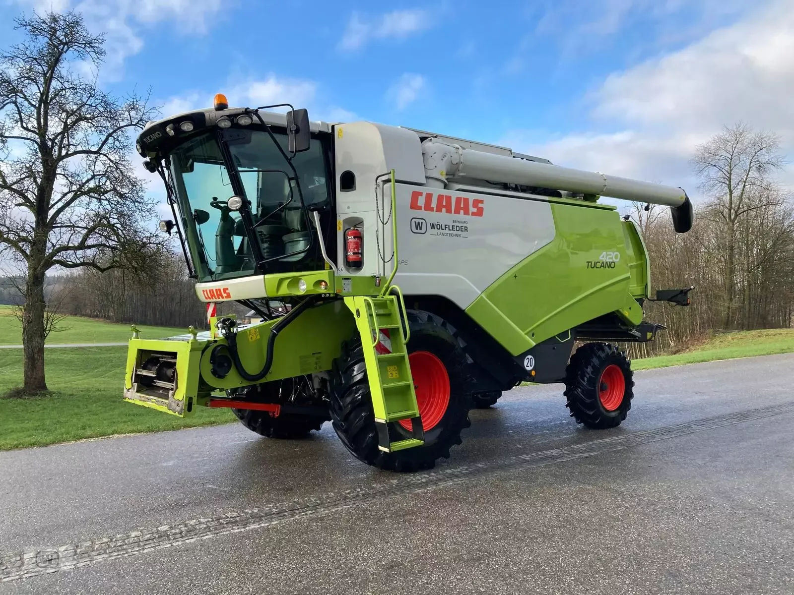 E-FARM: Claas Tucano 420 - Κομπίνα - id QSKFYMY - 145.000 € - Χρονία: 2017 - Μετρητής ωρών: 975,Ισχύς κινητήρα: 245,Αυστρία
