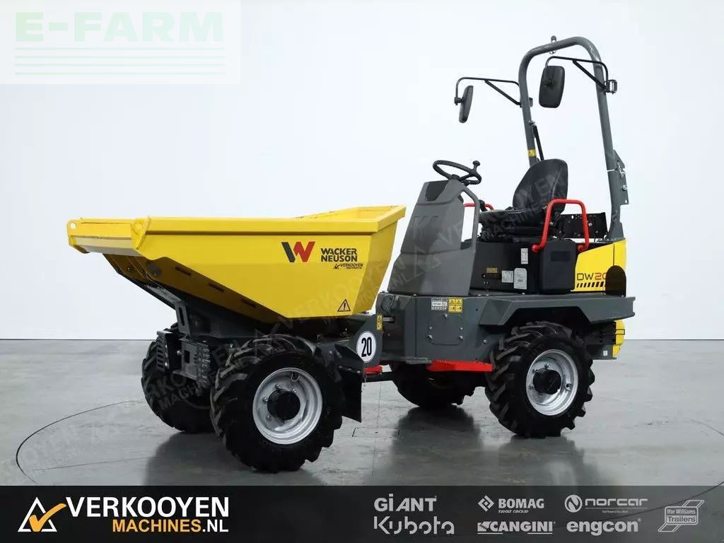 Wacker Neuson dw20 swivel dumper Kipper 29.500 €