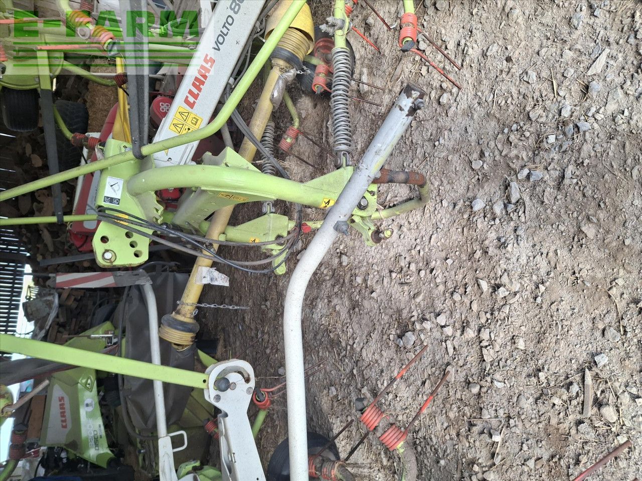 Claas Volto 800 Karuzelowy przetrząsacz do siana 6599 €