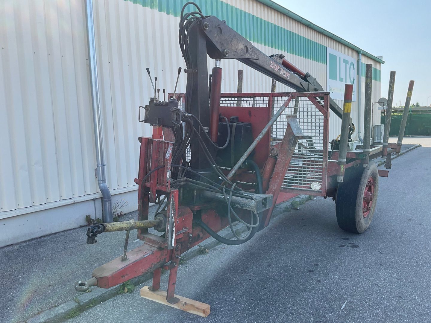 E-FARM: Berger Eigenbau - Forstanhänger - id YGQNFFQ - 8.761 € - Baujahr: 1901 - Österreich
