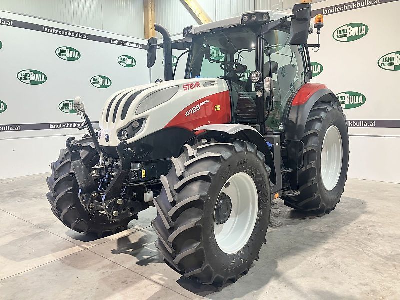 E-FARM: Steyr Profi 4125 - Traktor - id CJJ4Z2B - 99.558 € - Baujahr: 2020 - Abgelesene Motorstunden: 1.050,Motorleistung (PS): 125,Österreich