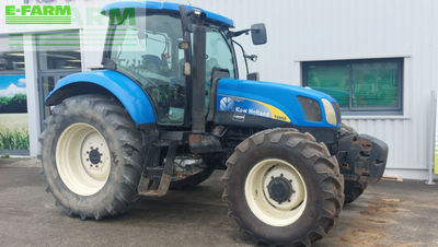 E-FARM: New Holland T6050 - Tractor - id XVDADC4 - €35,000 - Year of construction: 2008 - Engine hours: 7,000,Engine power (HP): 125,France