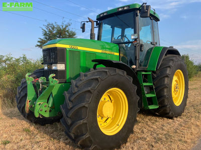 E-FARM: John Deere 7710 - Tractor - id EELPP9A - €48,673 - Year of construction: 1998 - Engine hours: 8,918,Engine power (HP): 155,Austria