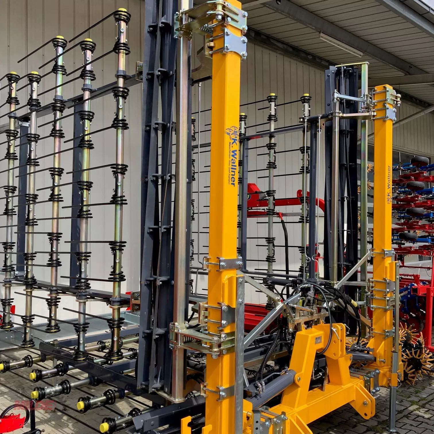 WALLNER strohstriegel 9 m mit messerwalze Mechanical weed control €29,400