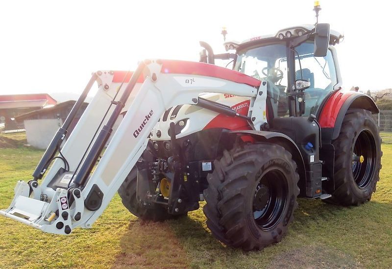E-FARM: Steyr Absolut 6200 CVT - Tractor - id BSHDGUV - Year of construction: 2024 - Engine hours: 221,Engine power (HP): 200,Germany