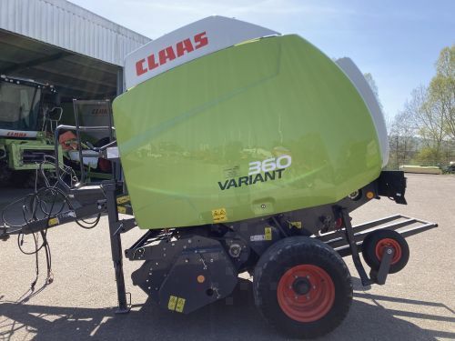 E-FARM: Claas Variant 360 RF - Baler - id HGVFXY6 - €21,000 - Year of construction: 2016 - Total number of bales produced: 12,000,France