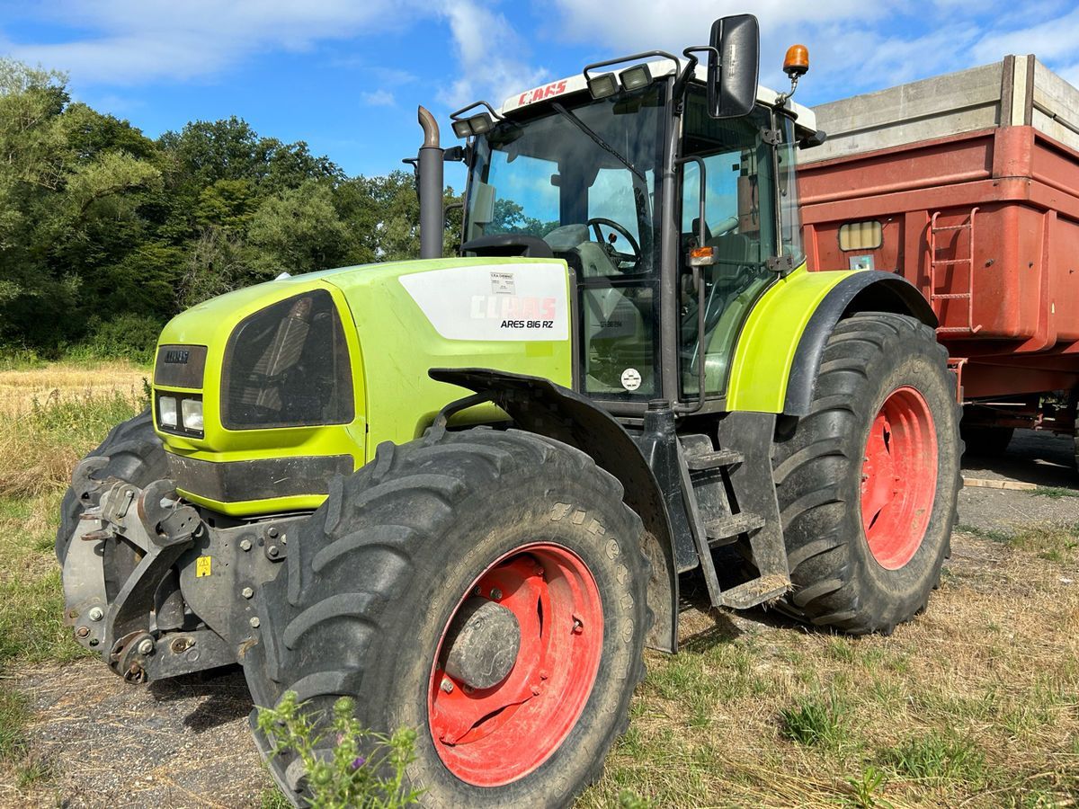 E-FARM: Claas Ares 816 - Tracteur - id MREBBF1 - 35 700 € - Année: 2006 - Lecture du nombre d'heure: 5 900,Puissance du moteur (chevaux): 155,France