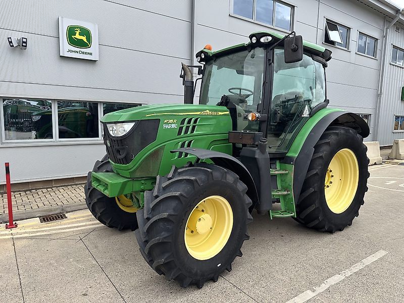E-FARM: John Deere 6125 R - Traktor - id 7C7TN8D - 49.441 € - Baujahr: 2012 - Abgelesene Motorstunden: 4.950,Motorleistung (PS): 125,Vereinigtes Königreich