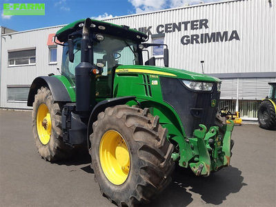 E-FARM: John Deere 7250 R - Tractor - id 93PU5MQ - €69,500 - Year of construction: 2017 - Engine hours: 7,700,Engine power (HP): 250,Germany