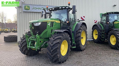 E-FARM: John Deere 6R 215 - Τρακτέρ - id QCEVUUS - 185.000 € - Χρονία: 2023 - Μετρητής ωρών: 657,Ισχύς κινητήρα: 258,33,Γερμανία