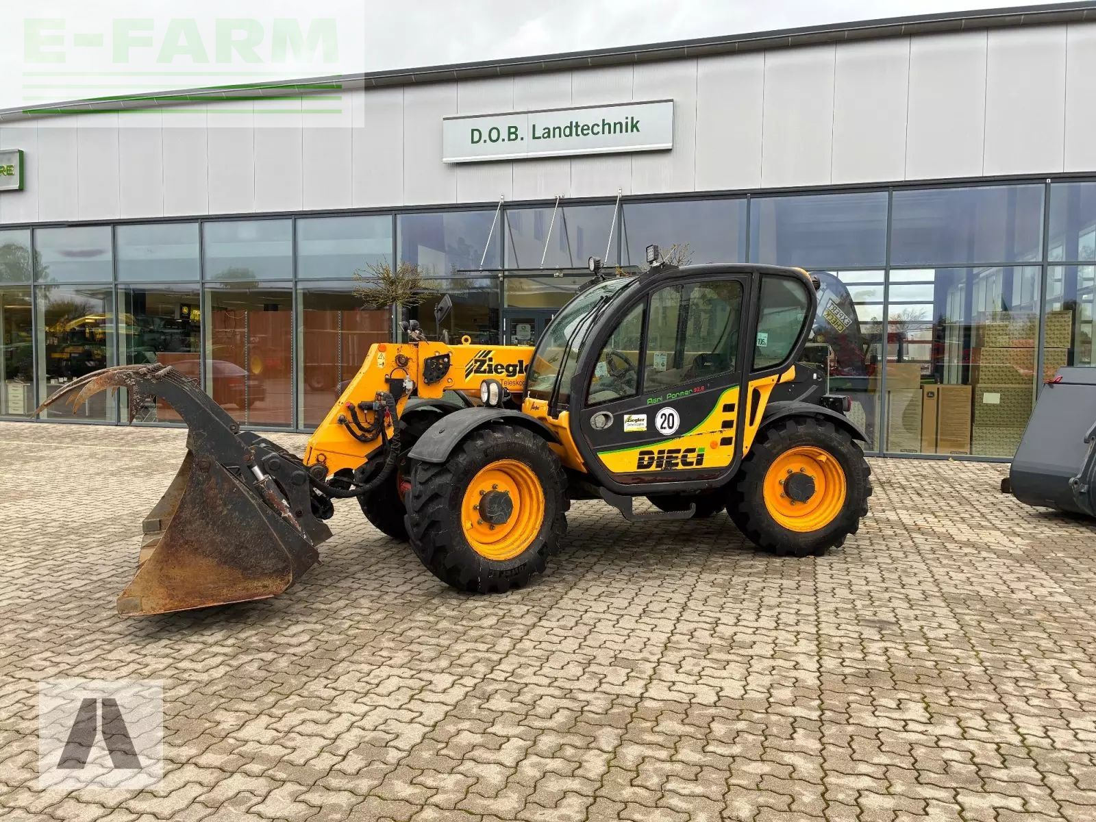 Dieci agri farmer 32.6 Teleszkópos rakodó 36 000 EUR