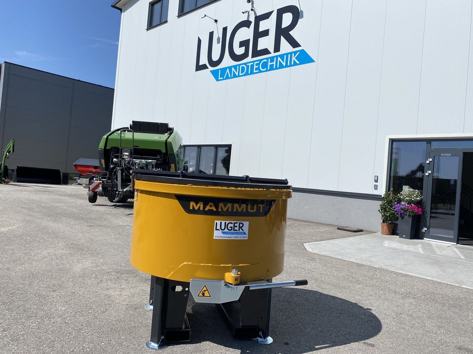 E-FARM: MAMMUT tm 125 - Concrete Mixer - id WC1GWCD - €3,325 - Austria