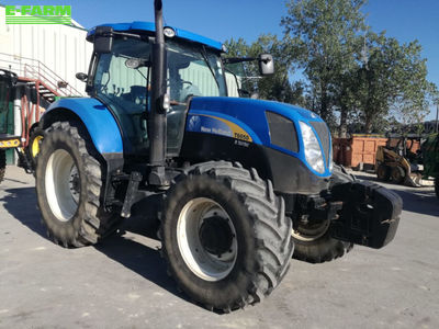 E-FARM: New Holland T6050 - Tractor - id QK7LZXA - €45,000 - Year of construction: 2011 - Engine hours: 5,318,Engine power (HP): 163,Italy