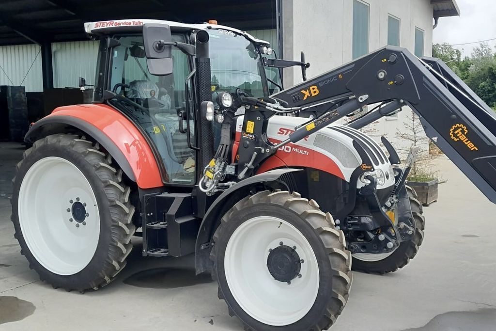 E-FARM: Steyr Multi 4100 - Traktor - id YHHVGEA - 85.841 € - Baujahr: 2023 - Abgelesene Motorstunden: 245,Motorleistung (PS): 101,Österreich