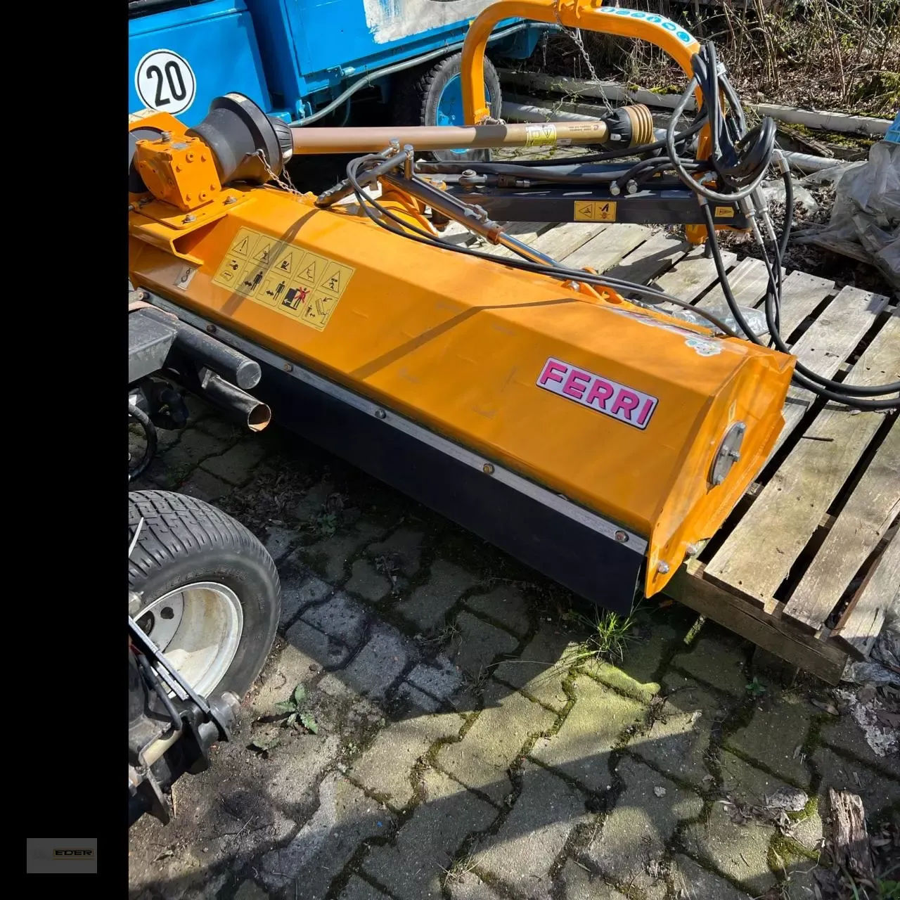 E-FARM: Ferri zme 155 green team - Épareuse - id ECZDCNK - 3 500 € - Année: 2019 - Allemagne