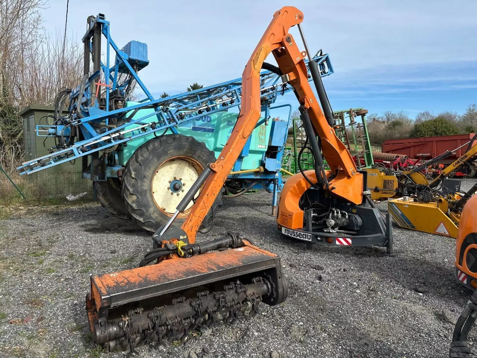 E-FARM: Rousseau kastor 550 pa - Épareuse - id VBVPQLD - 17 500 € - Année: 2015 - France