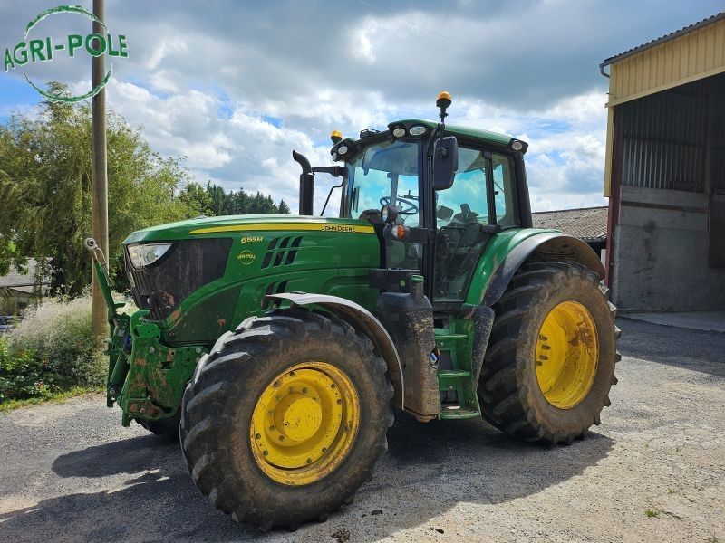 E-FARM: John Deere 6155 M - Tracteur - id I7DMJER - Année: 2020 - Lecture du nombre d'heure: 2 200,Puissance du moteur (chevaux): 155,France