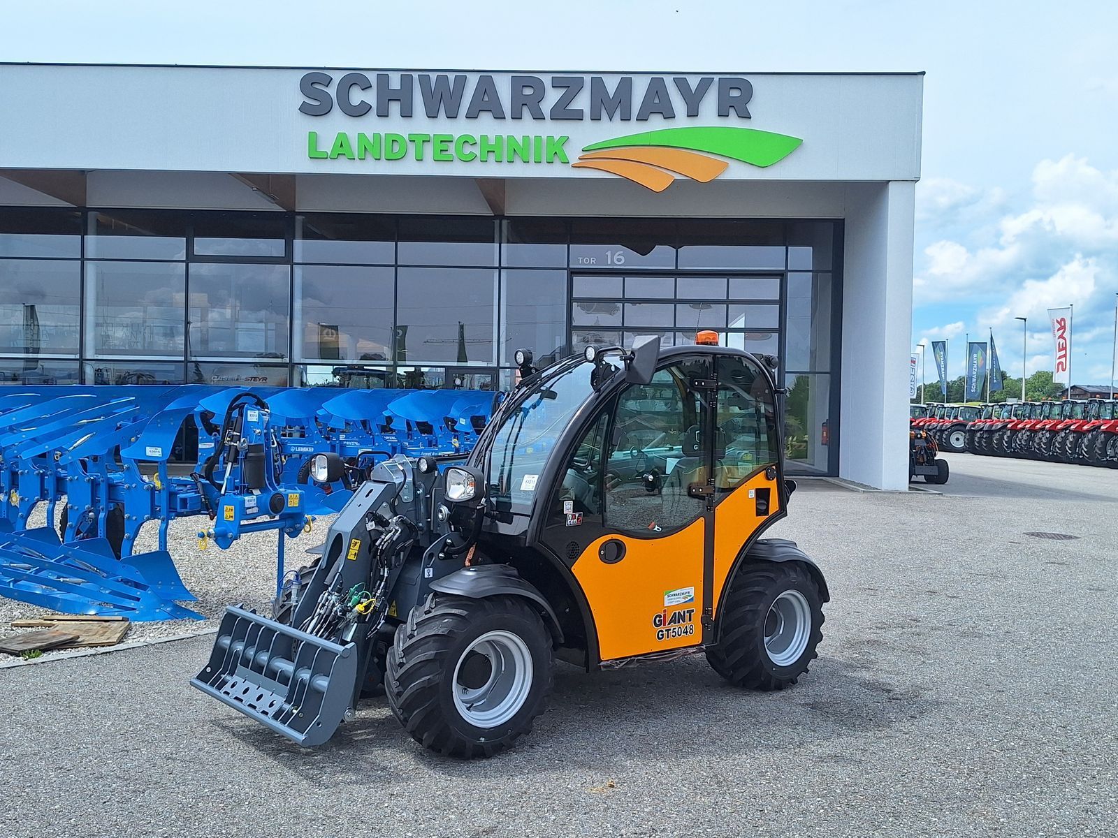 E-FARM: Giant tendo gt5048 - Teleszkópos rakodó - id UTAJJPE - Gyártási év: 2025 - Motor teljesítménye (LE): 50,Ausztria