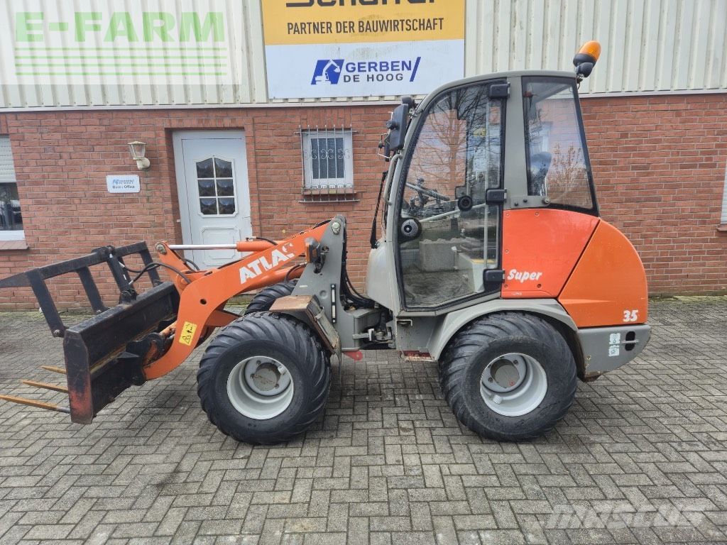 ATLAS ar35 super radlader inkl. gabel+schaufel+greifer Kerekes rakodógép 25 500 EUR