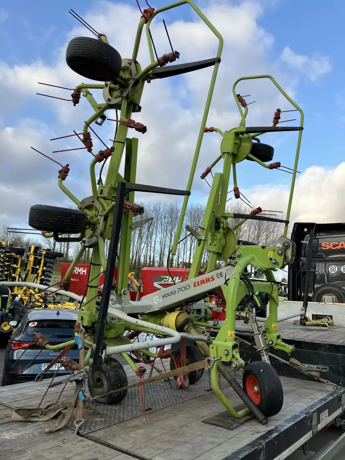 Claas Volto 700 Karuzelowy przetrząsacz do siana 8400 €