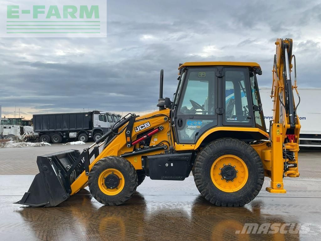 JCB 3dx 4x4 telescopic boom, 6-1 bucket, ac cabin hamm Koparko-ładowarka 54 500 €