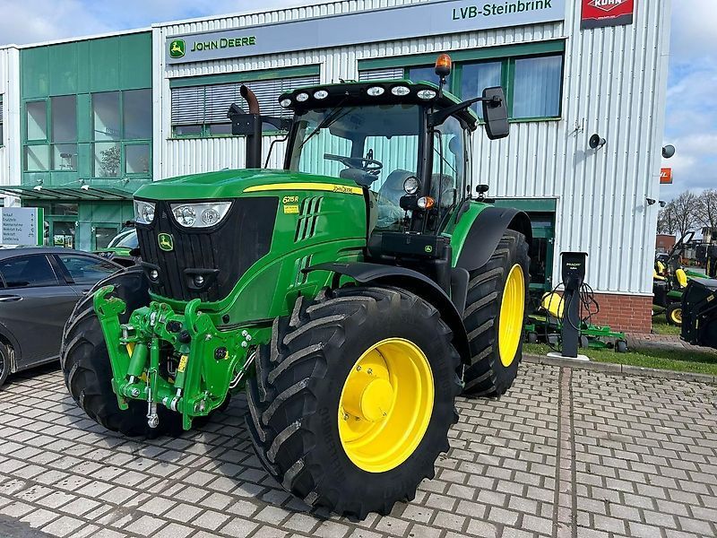 E-FARM: John Deere 6215 R - Tractor - id XJNPL7E - 130.000 EUR - Anul: 2021 - Citeste ore: 2.114,Muterea motorului: 215,Germania