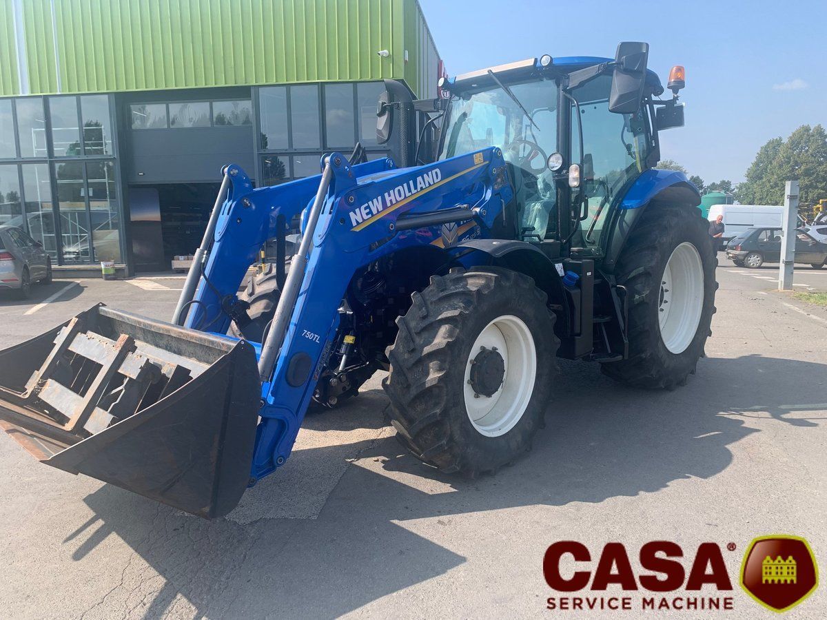 E-FARM: New Holland T6.125S - Трактор - id WIYL1TZ - 65 000 € - Година на построяване: 2017 - Работни часове на двигателя: 2200,Мощност на двигателя (HP): 115,Франция