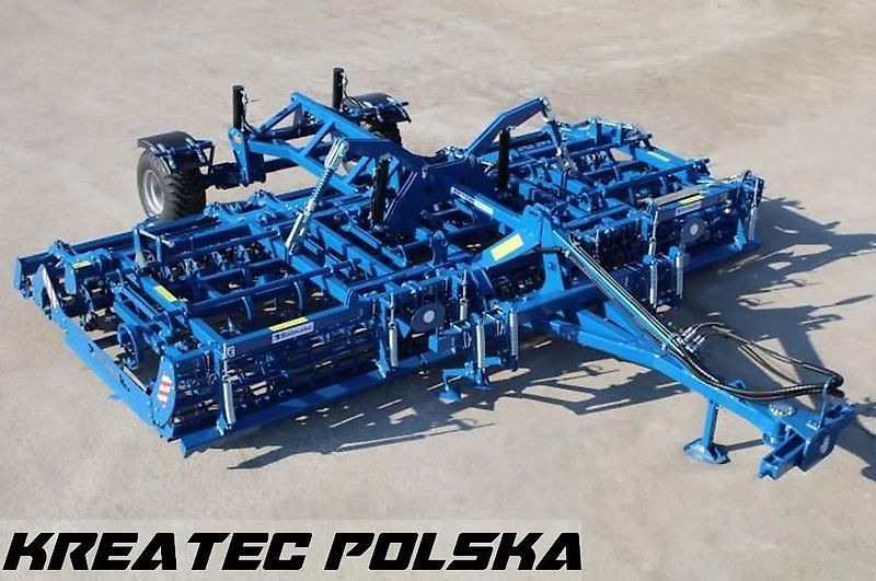 Rolmako saatbettkombination kompakt / kompaktgrubber u 684 pro mit zinken sg (gensefuss mit federstiele), halb-aufgehängten version, breiten von 3 m bis 6 m Saatbett Kombination 14.840 €
