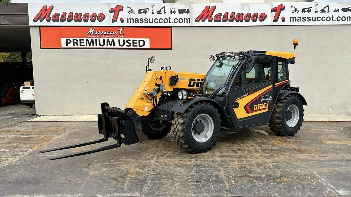 E-FARM: Dieci agri farmer 28.7 - Teleszkópos rakodó - id 1TNYGUI - 55 000 EUR - Gyártási év: 2021 - Üzemóra (motor): 1606,Olaszország