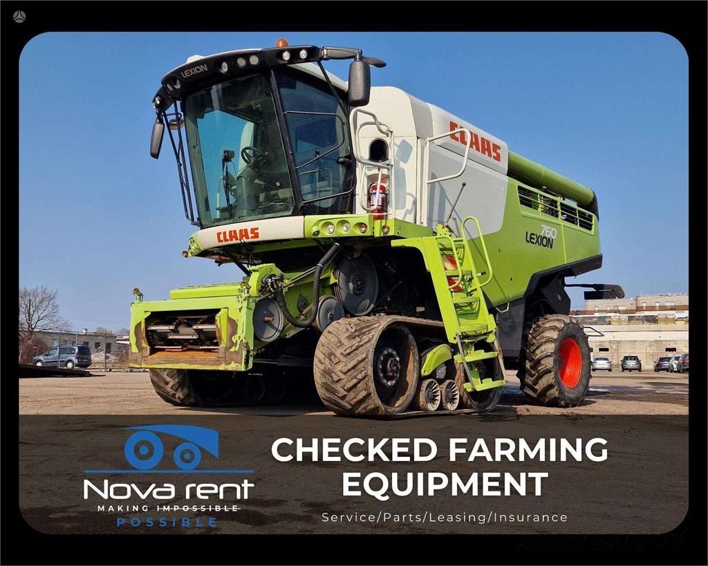 Claas Lexion 760 Terra Trac Combine harvester €99,000