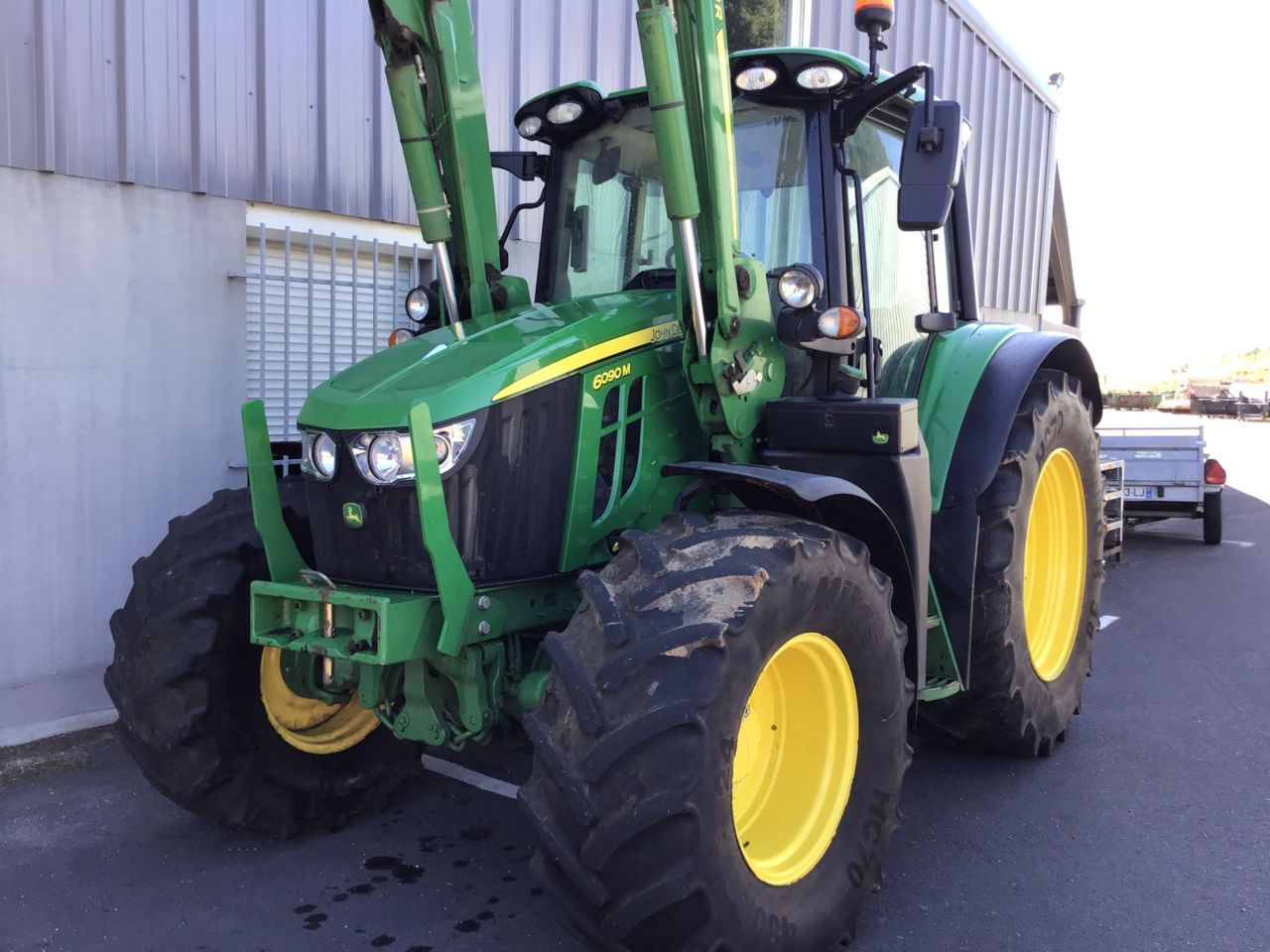 E-FARM: John Deere 6090 M - Traktor - id UC29GUS - 66.000 € - Produktionsår: 2020 - Motortimer: 3.960,Motoreffekt (HP): 90,Frankrig