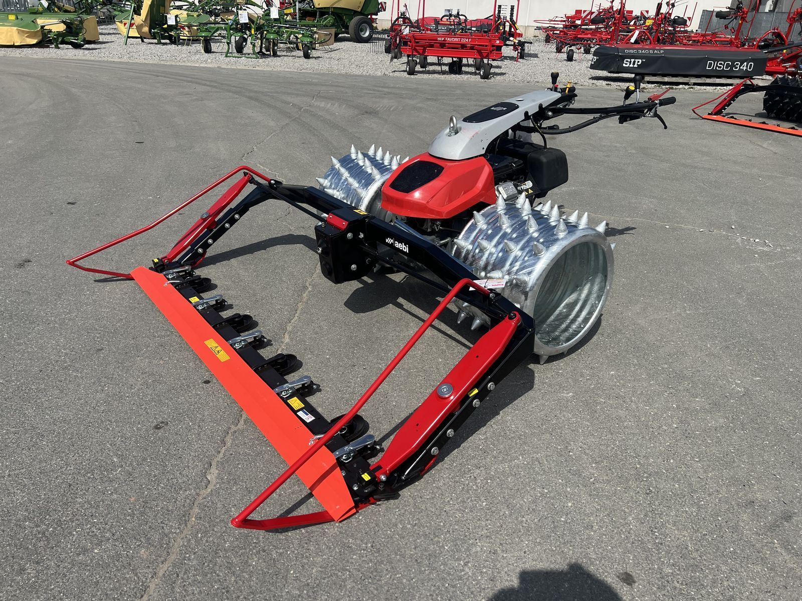 E-FARM: AEBI cc150 18ps mit portalmähwerk 200 cm - Segadora - id VTYWWA9 - 26.250 € - Austria