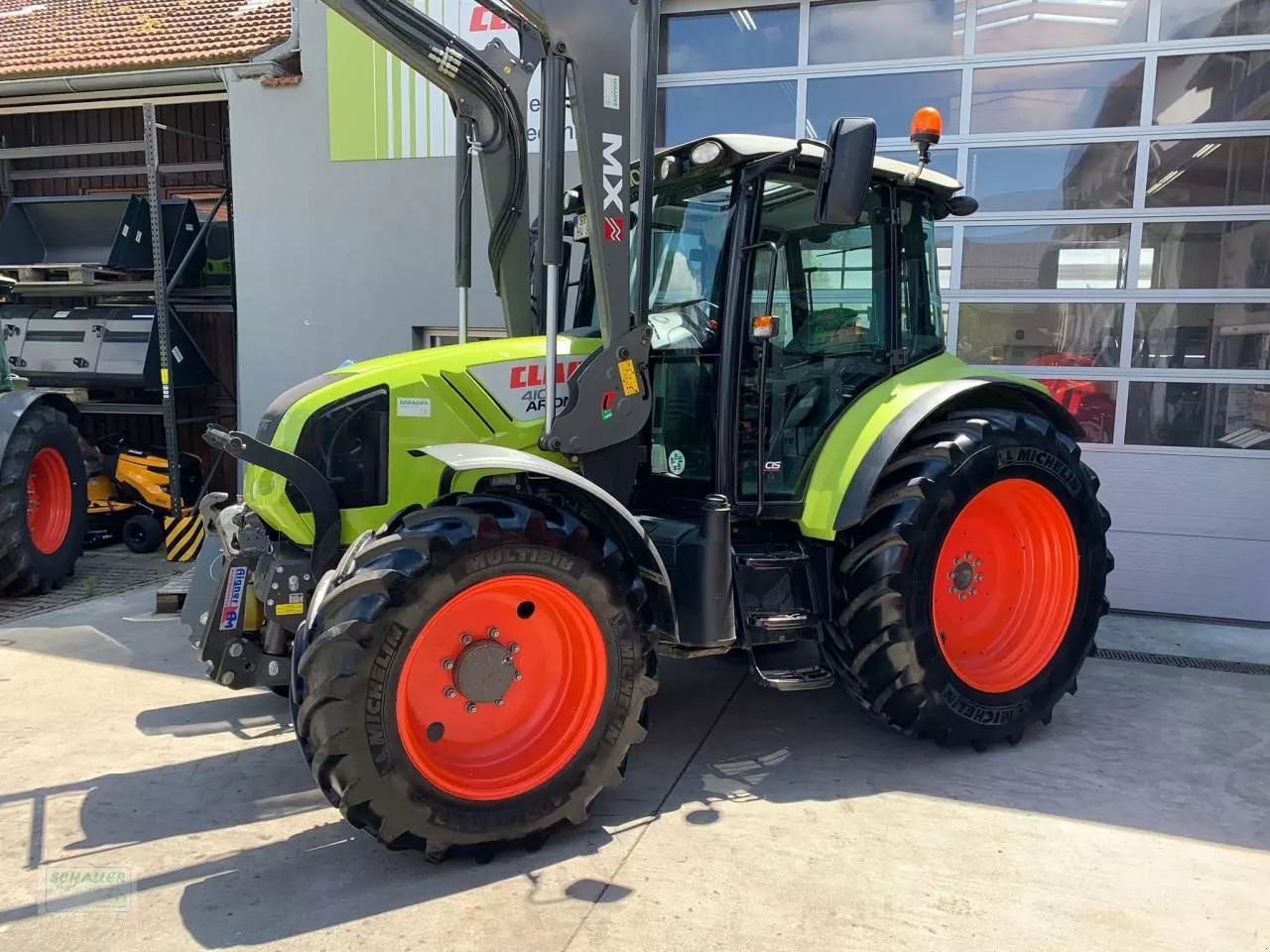 E-FARM: Claas Arion 410 - Traktor - id MEXS2TJ - 57.500 € - Baujahr: 2013 - Abgelesene Motorstunden: 1.230,Motorleistung (PS): 101,Deutschland
