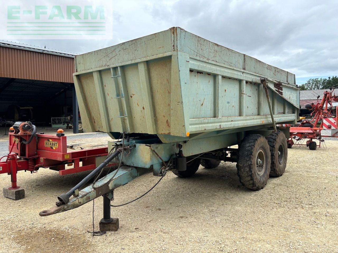 E-FARM: duchesne bb12 - Benne - id EE6SC7T - 11 500 € - Année: 1985 - France