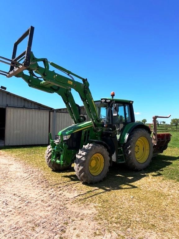E-FARM: John Deere 6110 M - Tracteur - id RRVYY5H - 71 000 € - Année: 2020 - Lecture du nombre d'heure: 3 480,Puissance du moteur (chevaux): 110,France