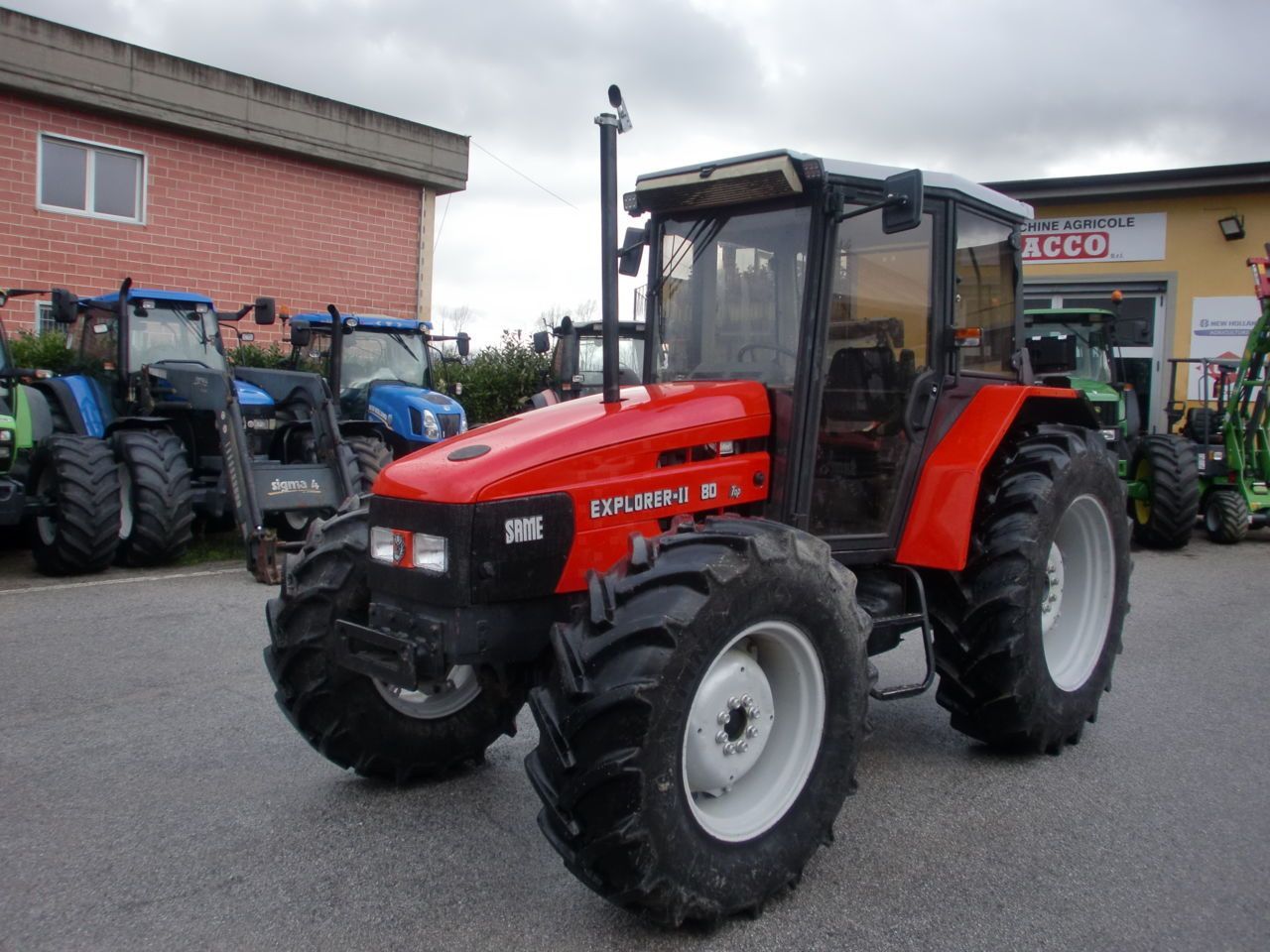 SAME Explorer II 80 TOP Tractor