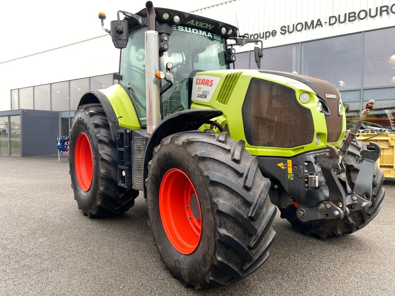 E-FARM: Claas Axion 830 - Traktor - id TDI9QGC - 75.000 € - Baujahr: 2016 - Abgelesene Motorstunden: 4.930,Motorleistung (PS): 225,Frankreich