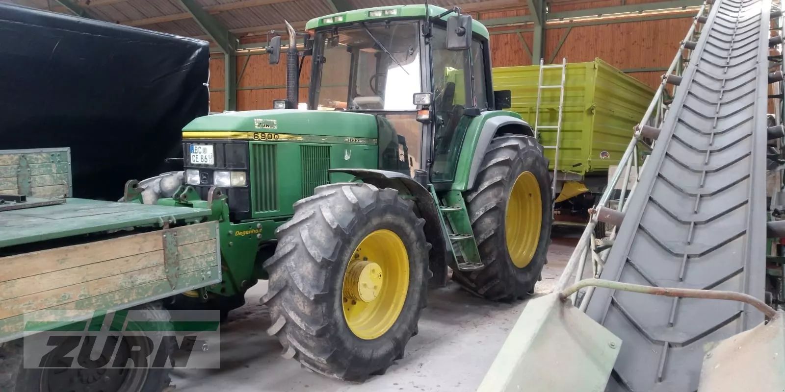 E-FARM: John Deere 6900 - Tractor - id 72D7XFB - 29.900 € - Año: 1996 - Horas: 8070,Potencia del motor: 130,Alemania
