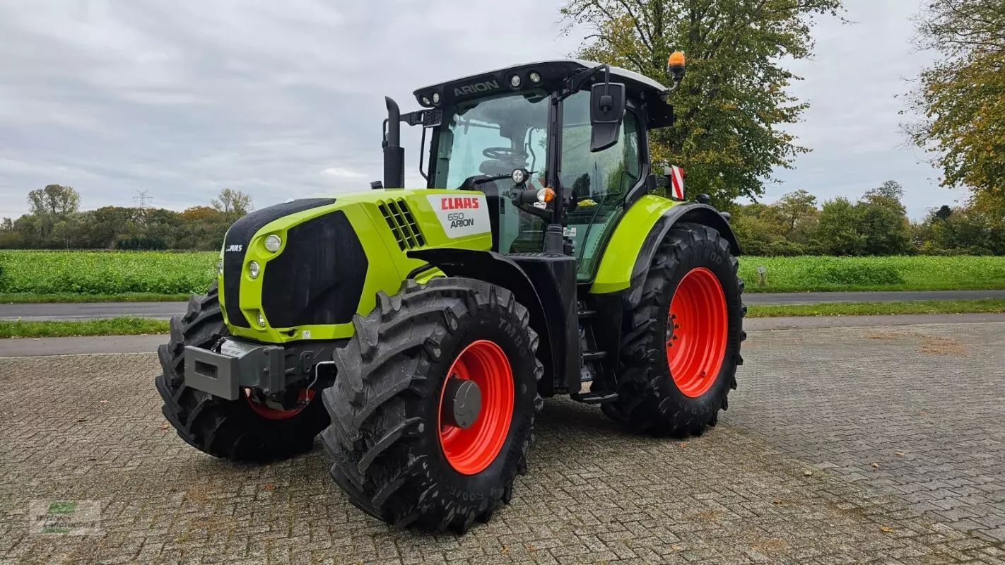 E-FARM: Claas Arion 650 - Traktor - id V2EGNGM - 59.000 € - Baujahr: 2019 - Abgelesene Motorstunden: 5.100,Motorleistung (PS): 184,Deutschland