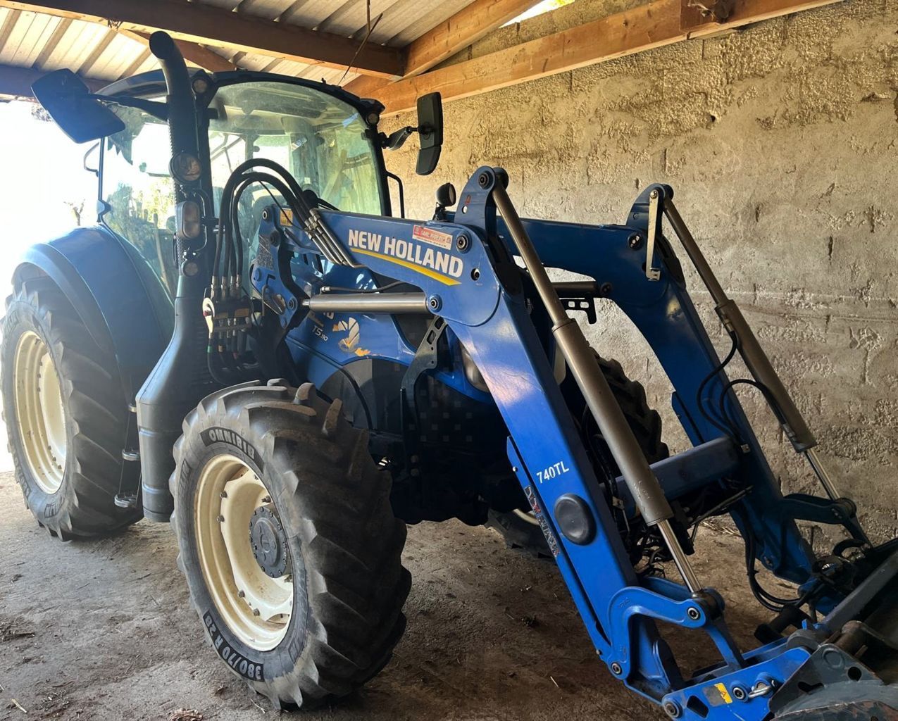 E-FARM: New Holland T5.110 EC - Tractor - id KFLC74J - 57.000 € - Año: 2019 - Horas: 2465,Potencia del motor: 110,Francia