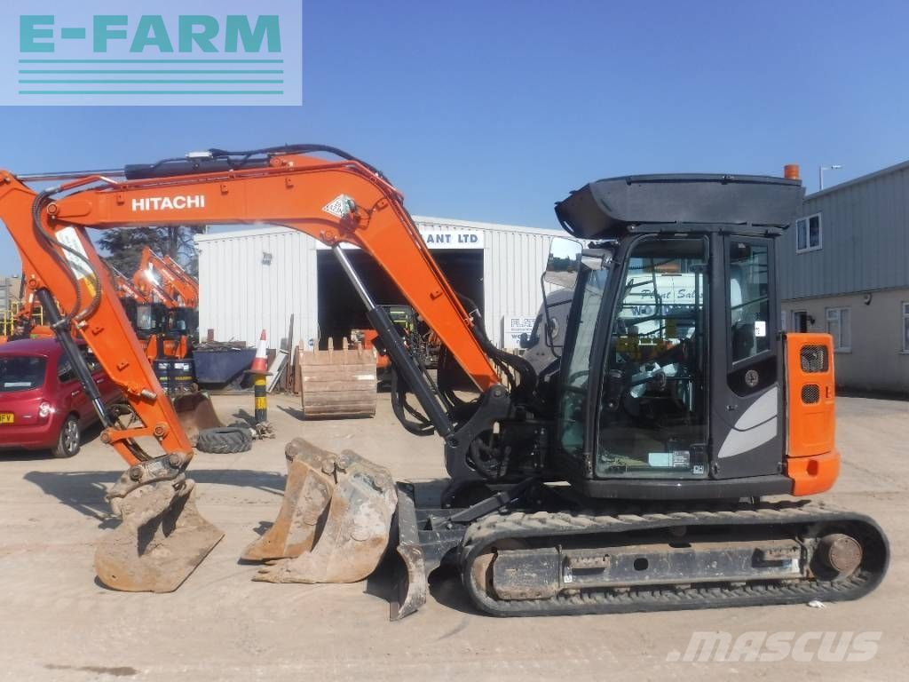 Hitachi zx 85 us b-6 Mini bager 48.309 €