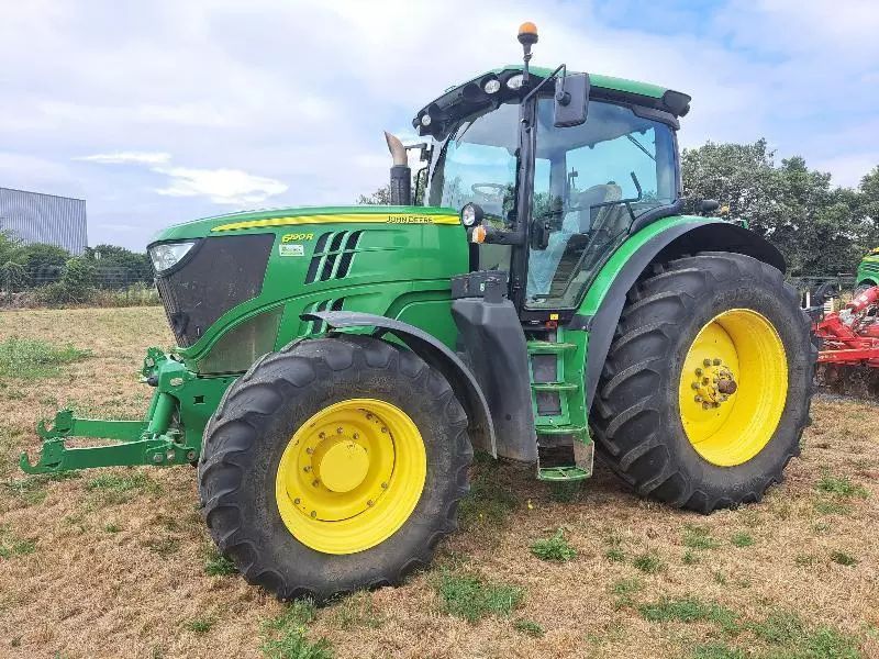 E-FARM: John Deere 6190 R - Trattore - id TVWSBQV - 59.000 € - Anno di costruzione: 2012 - Ore: 6.350,Potenza del motore: 190,Francia