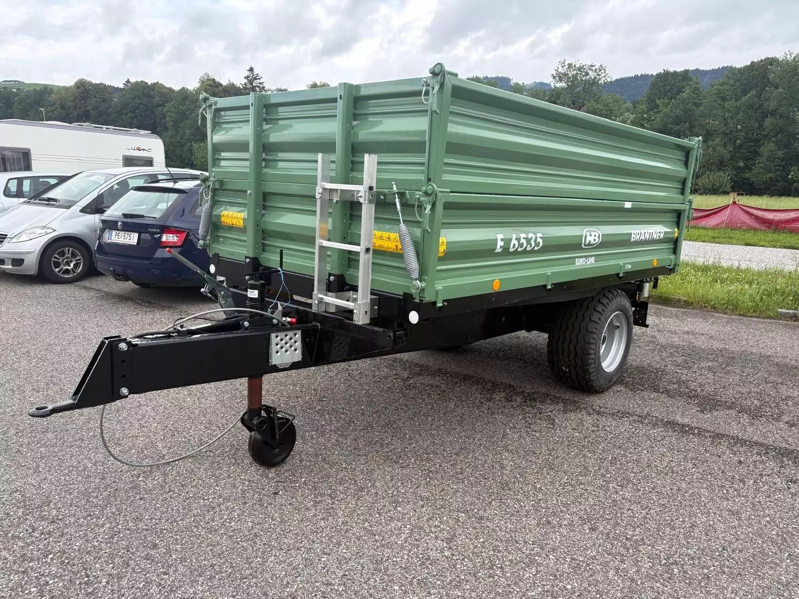 BRANTNER e 6535 Pótkocsi billencs 9125 EUR