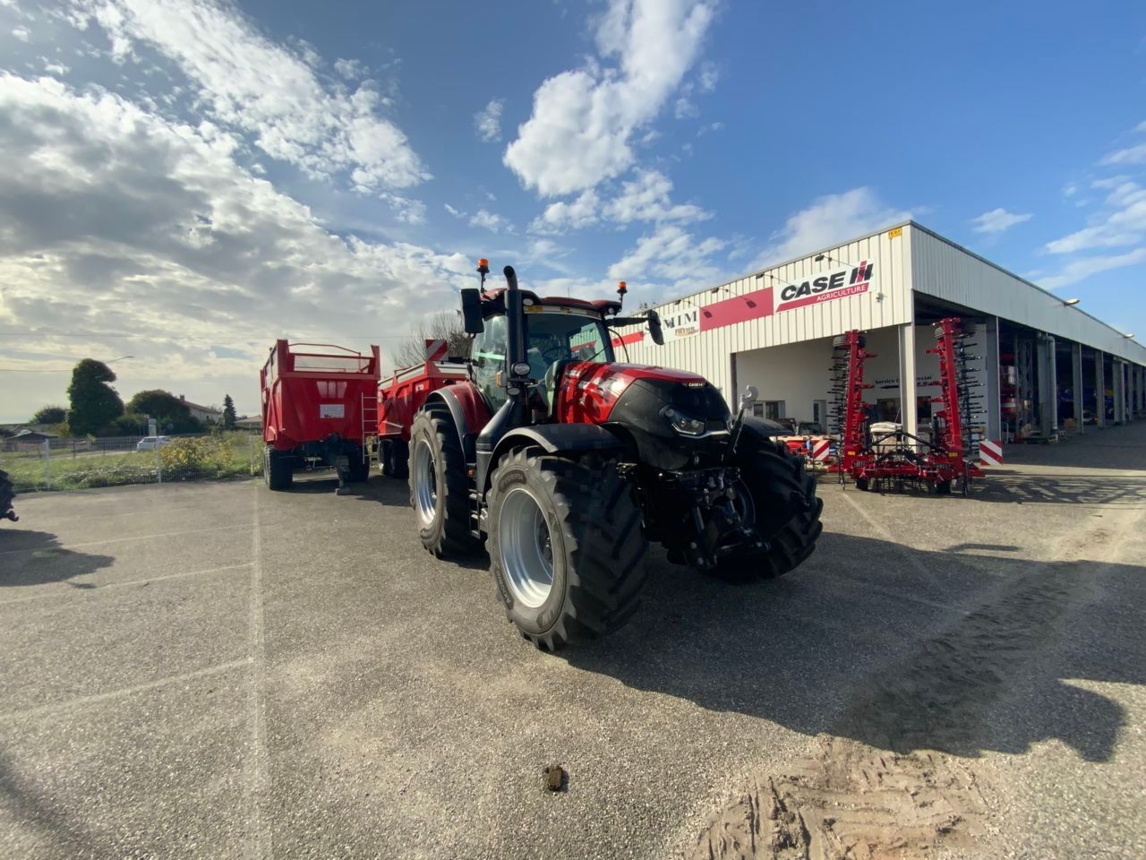 E-FARM: Case IH Optum 270 CVX - Tractor - id TKIYTI6 - Year of construction: 2023 - Engine hours: 320,Engine power (HP): 270,France
