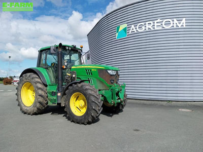 E-FARM: John Deere 6140 M - Τρακτέρ - id JPBXWRK - 53.000 € - Χρονία: 2015 - Μετρητής ωρών: 6.050,Ισχύς κινητήρα: 140,Γαλλία