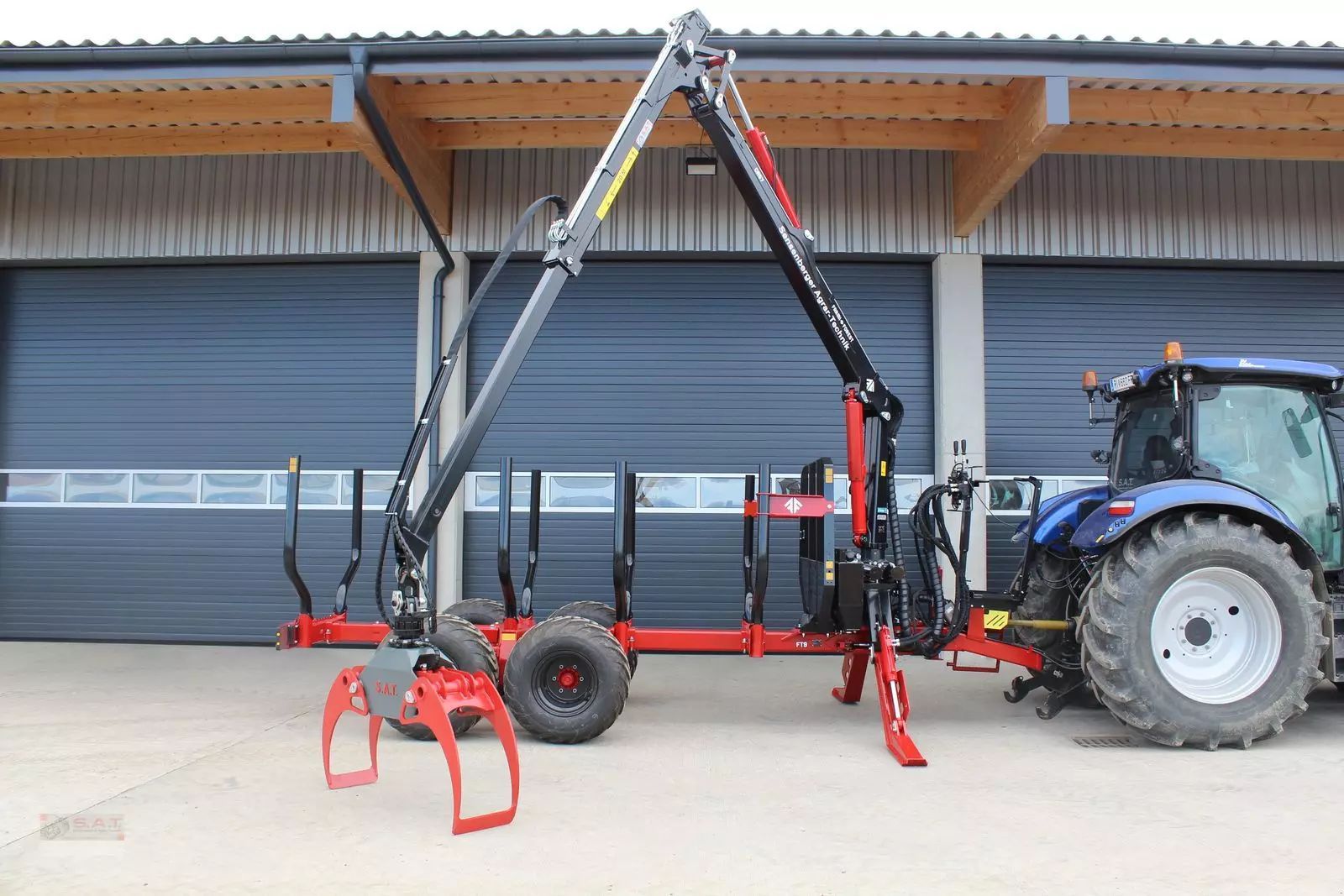 E-FARM: FARMI neuer rückewagen farmi ft9-cr 47 - Forstanhänger - id GCT3A3N - 24.992 € - Österreich
