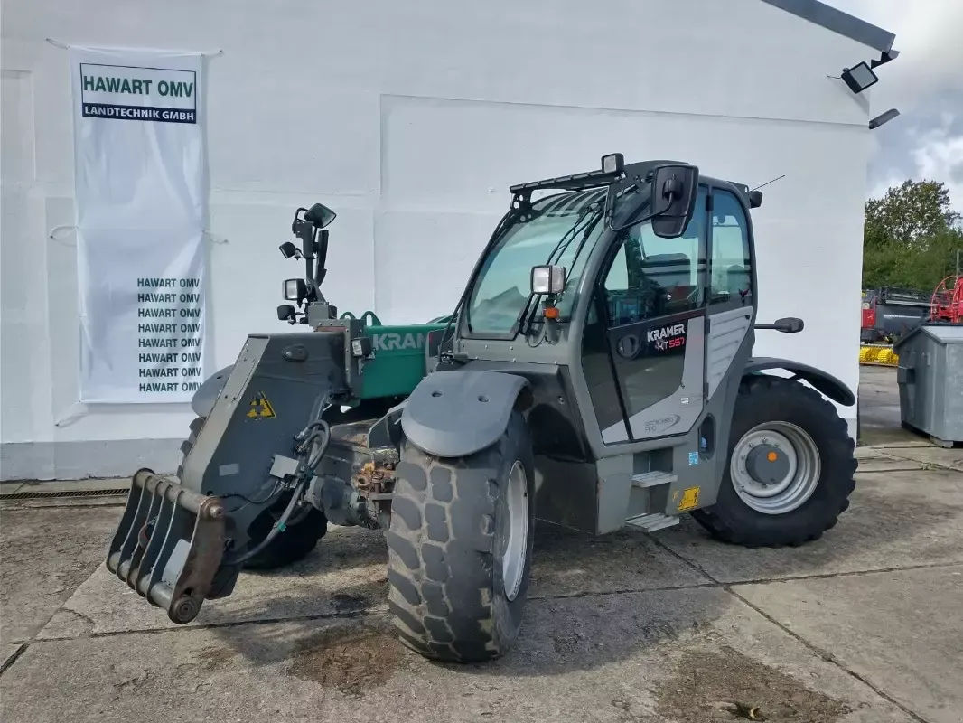 E-FARM: KRAMER kt557 t4 - Manipulador telescópico - id GVLKPCH - 60.000 € - Año: 2019 - Horas: 5046,Potencia del motor: 156,Alemania