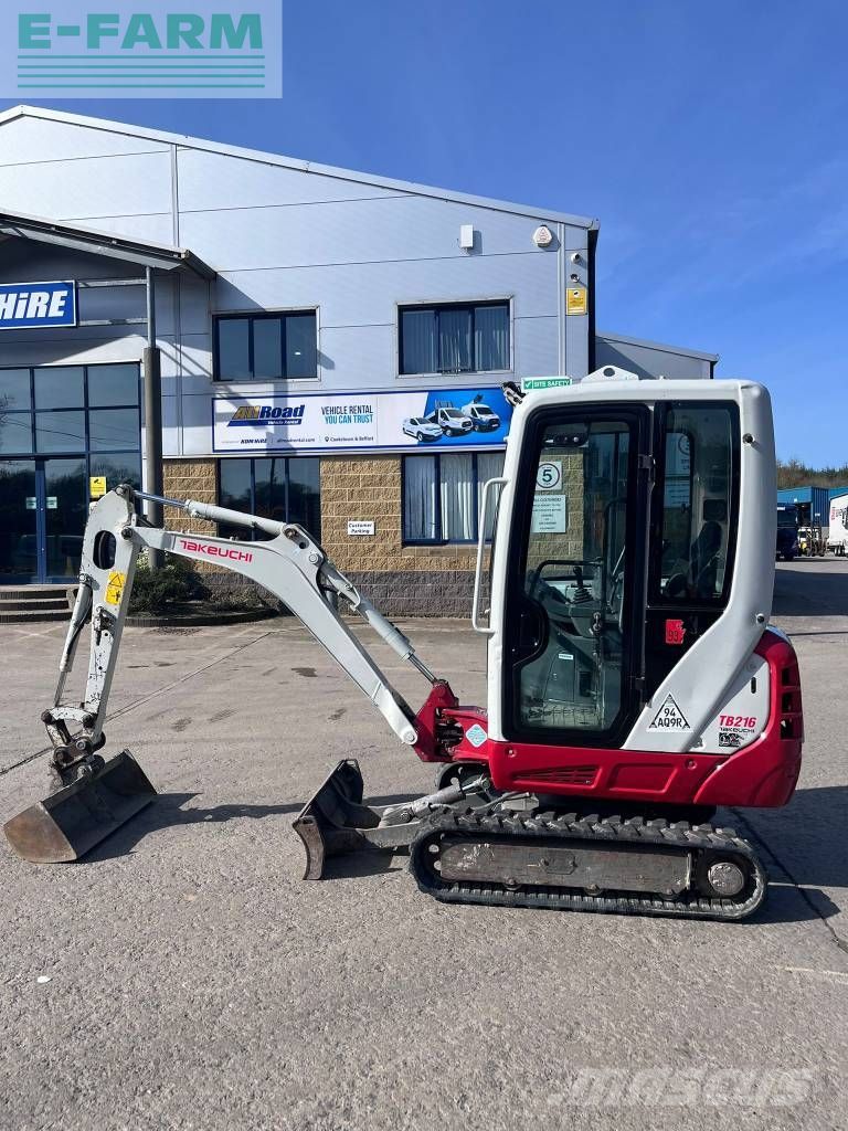 Takeuchi tb 216 Minigraver 14.175 €