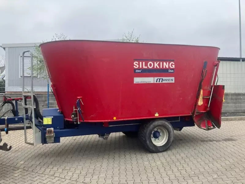 E-FARM: SILOKING duo 20 - Futtermischwagen - id ZUPEUQR - 10.504 € - Baujahr: 2010 - Deutschland