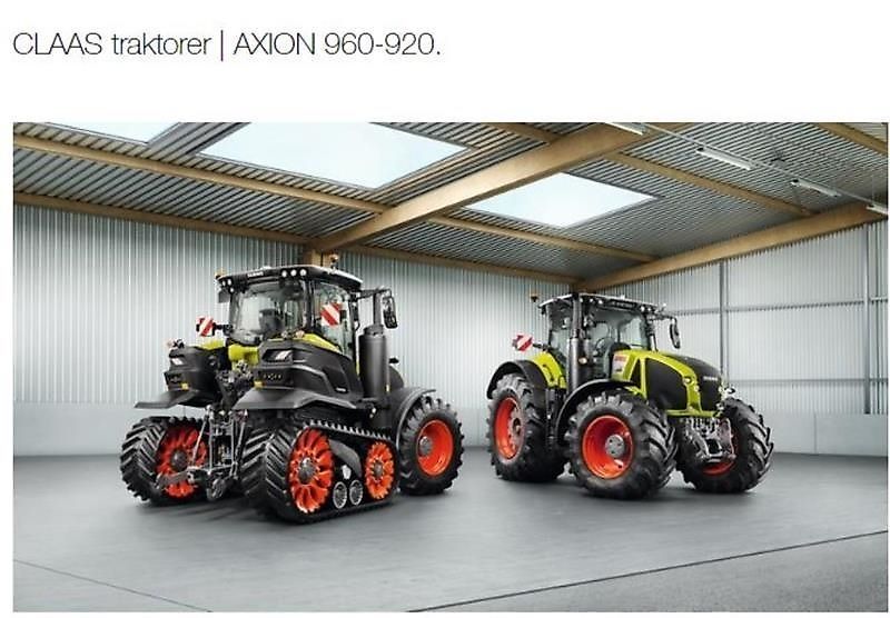 Claas Axion 960 Terra Trac Τρακτέρ 293.739 €